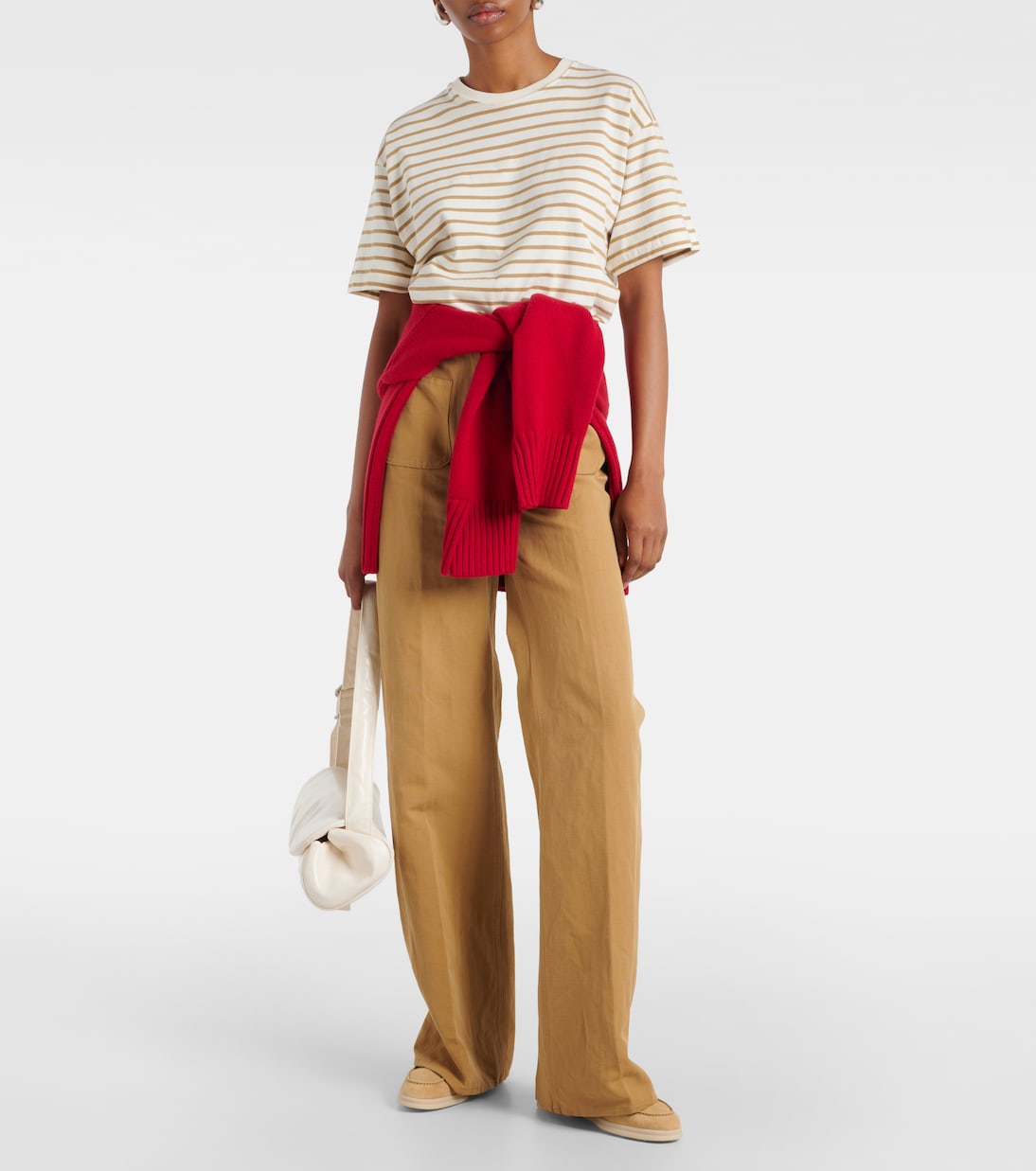 Slippers Charms Walk aus Veloursleder | Loro Piana