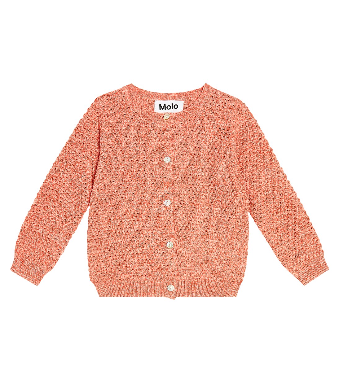 Baby Goldie cotton cardigan | Molo