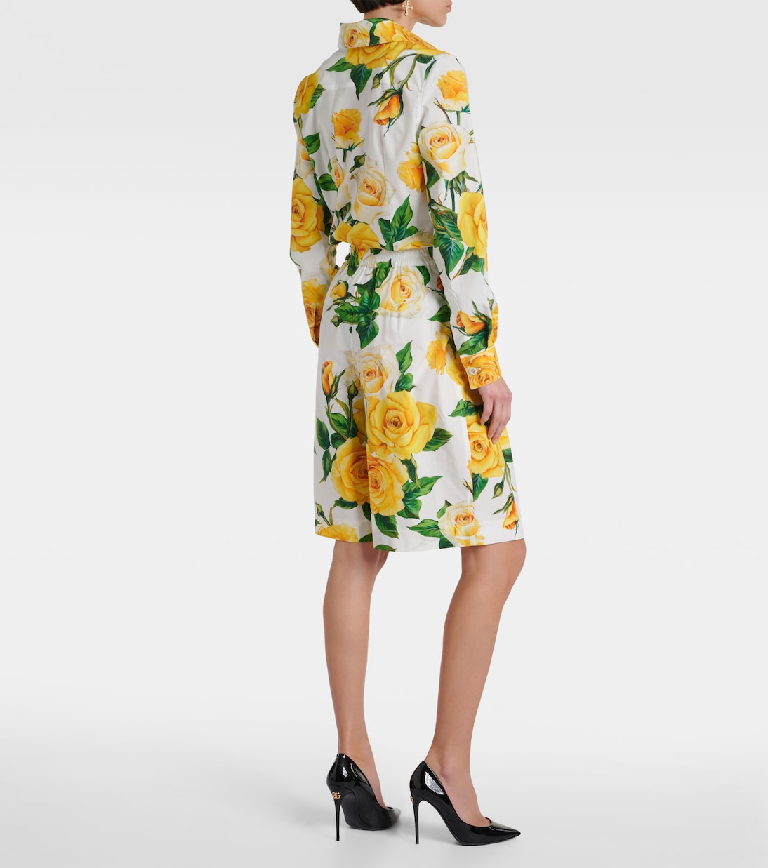 Bermudas de algodón floral | Dolce&Gabbana