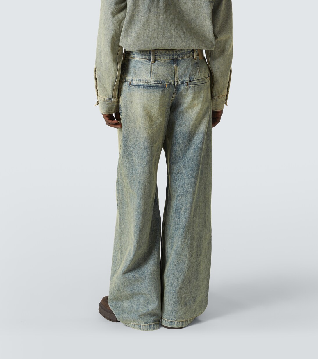 Low-Rise Wide-Leg Jeans Dem | Entire Studios