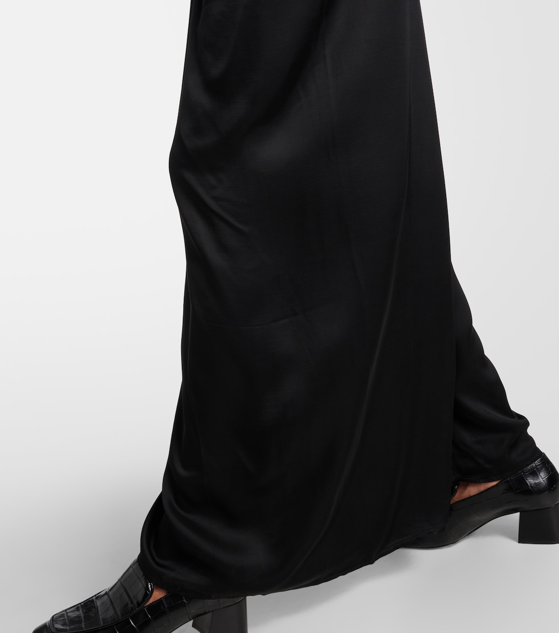 Robe longue en satin | Toteme