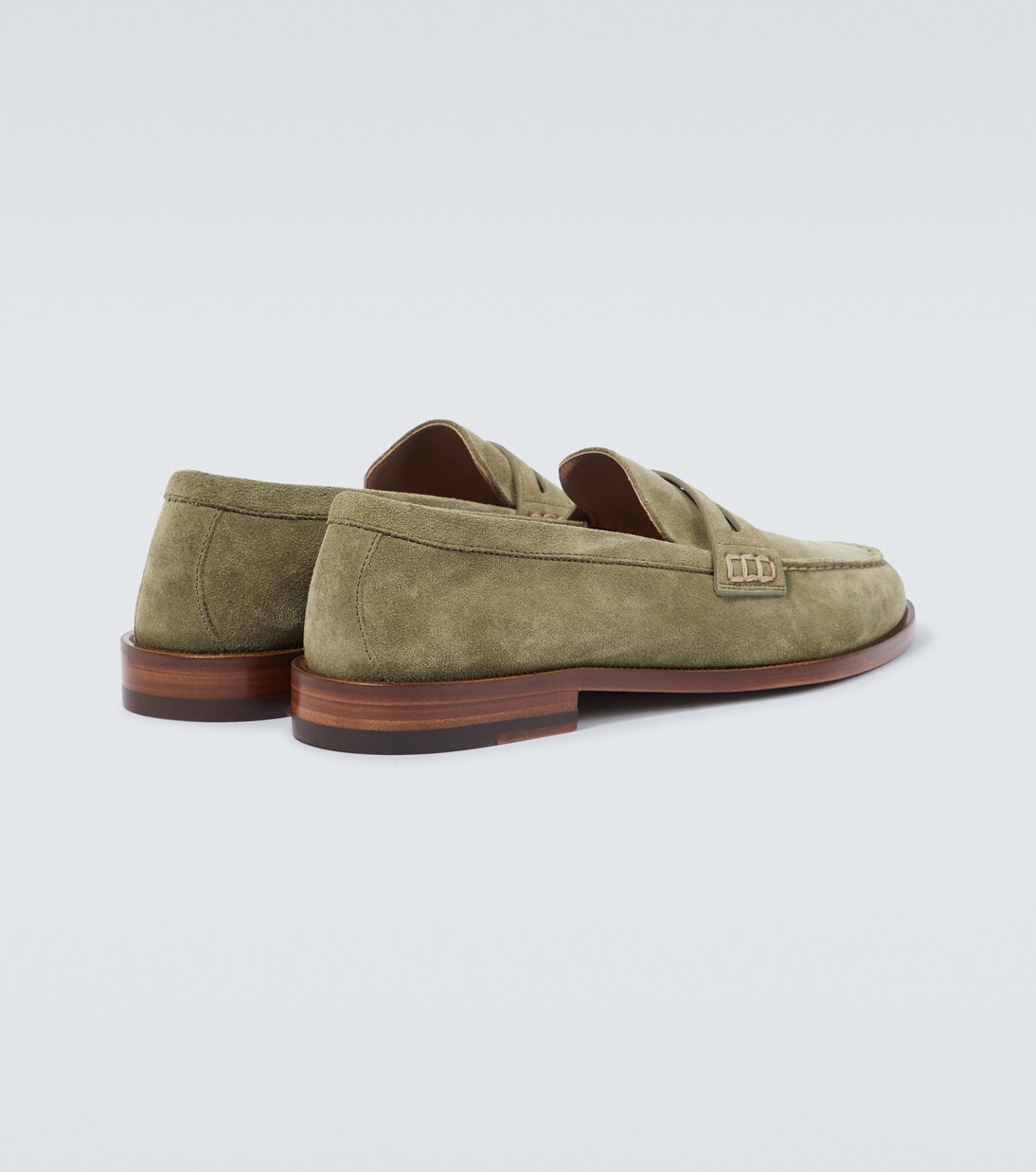 Perry suede penny loafers | Manolo Blahnik