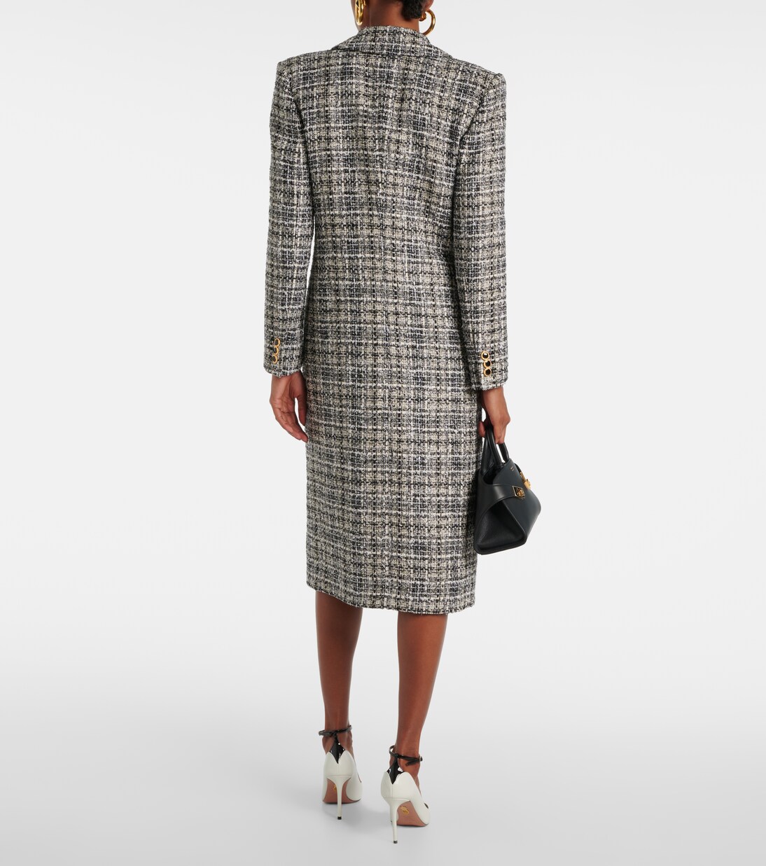 Lurex® tweed coat | Alessandra Rich