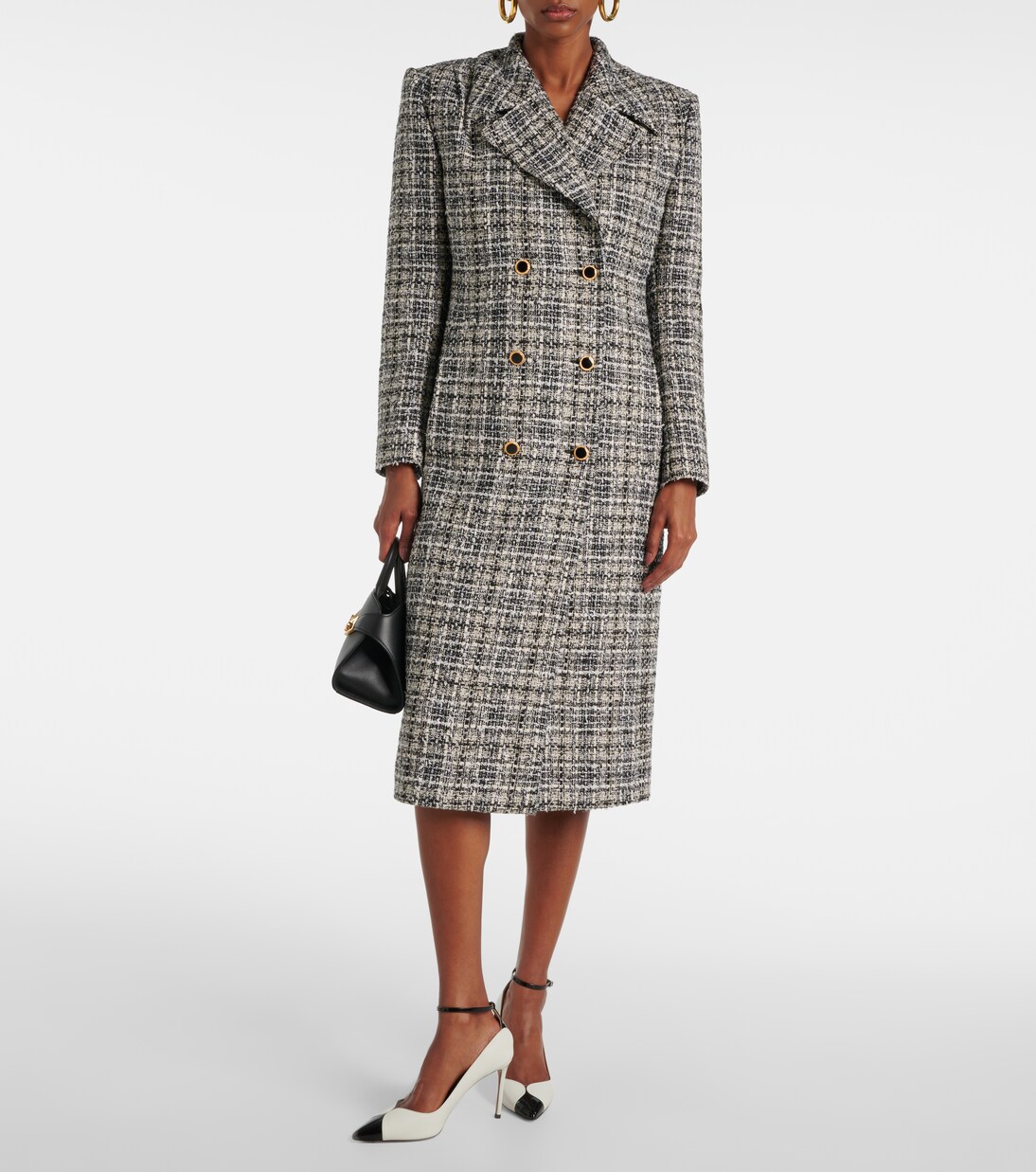 Lurex® tweed coat | Alessandra Rich