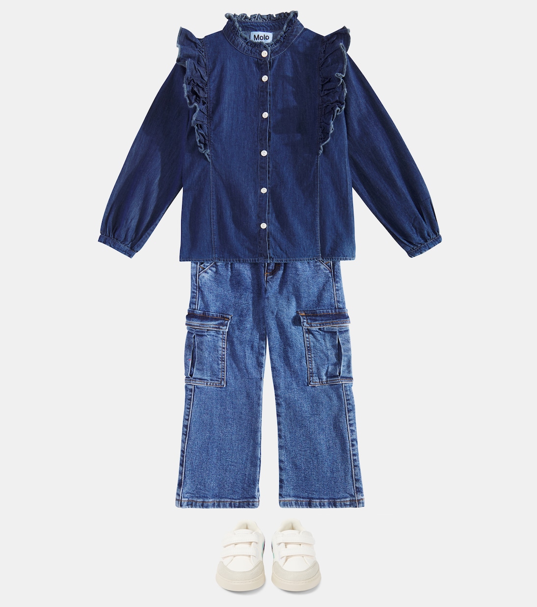 Baskets V-12 en cuir | Veja Kids