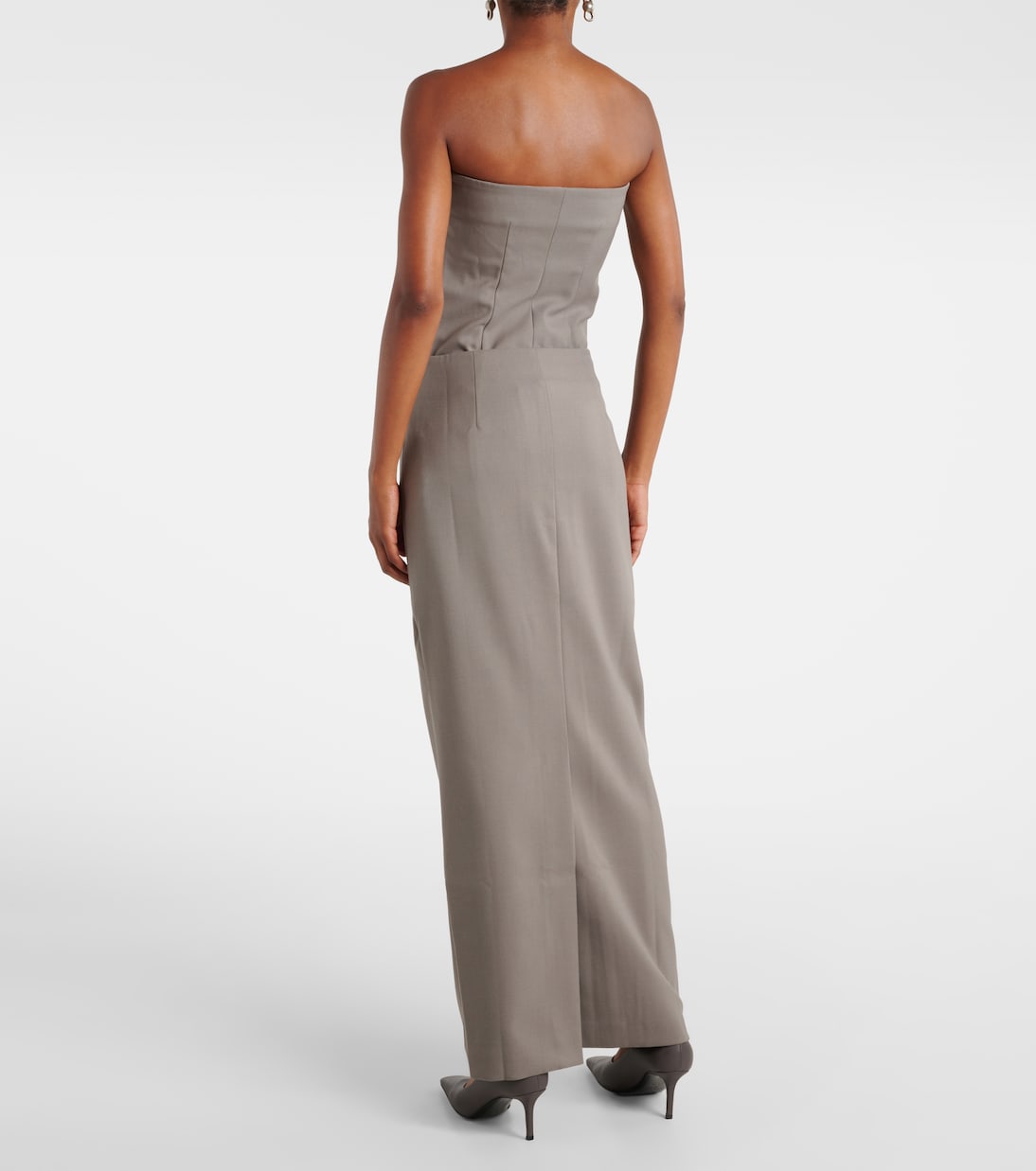 Script 맥시 스커트 | Entire Studios