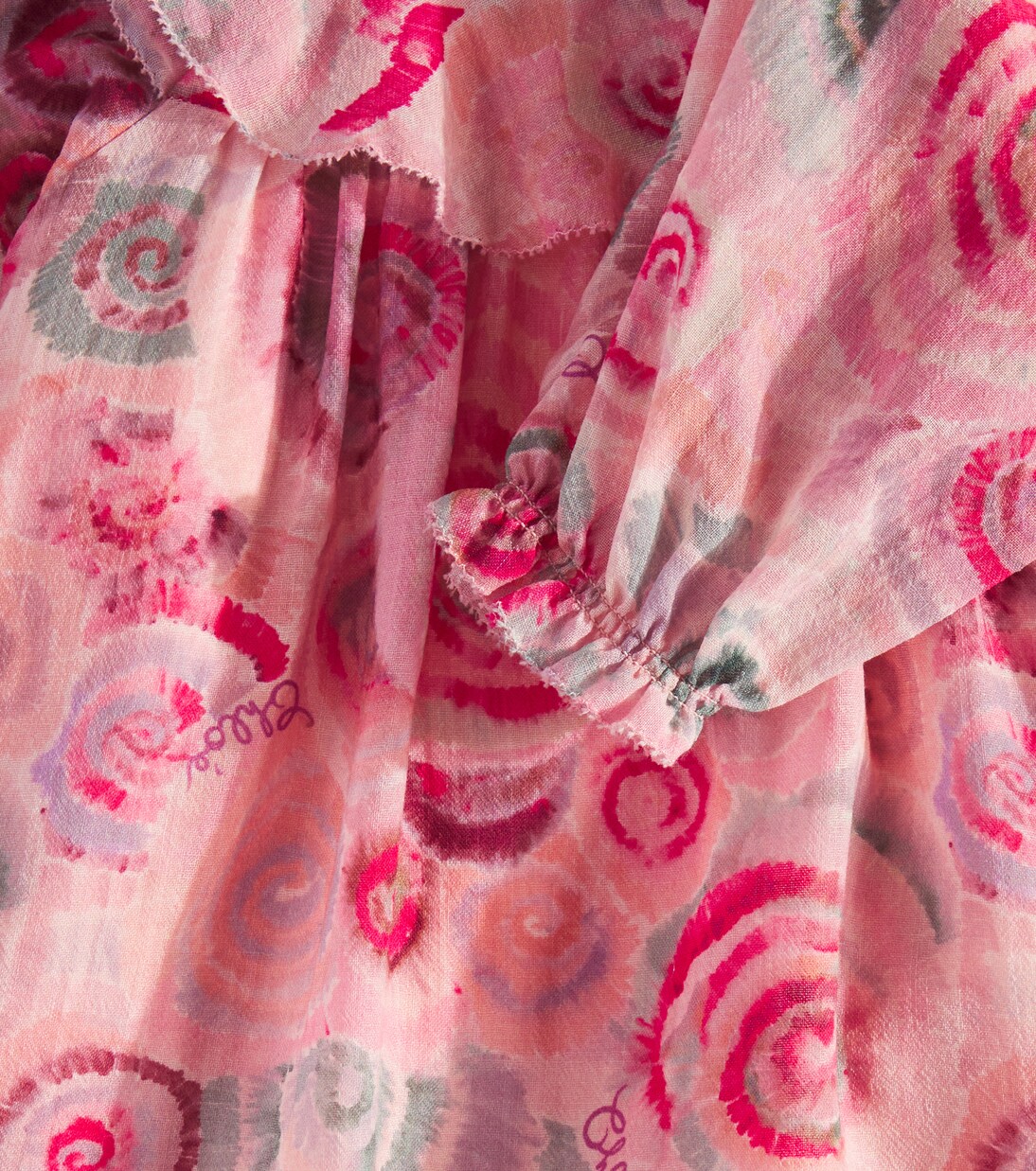 Baby Bedrucktes Kleid aus Wolle | Chloé Kids