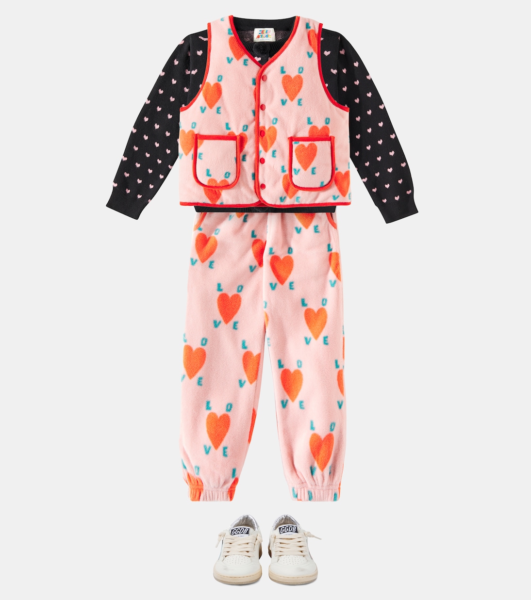 Love reversible fleece puffer vest | Jellymallow