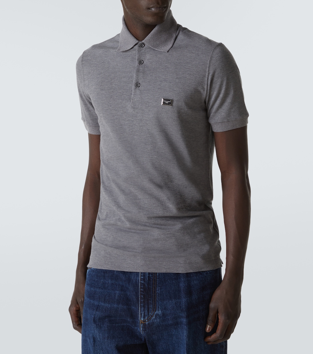 Polohemd aus Baumwoll-Piqué | Dolce&Gabbana