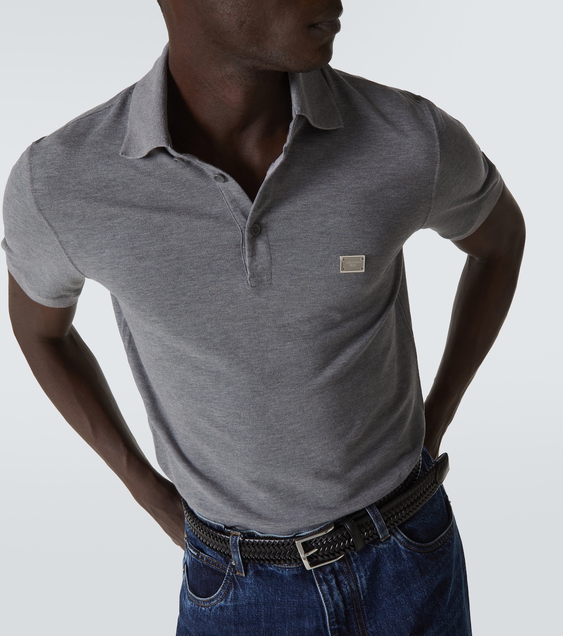 Polohemd aus Baumwoll-Piqué | Dolce&Gabbana