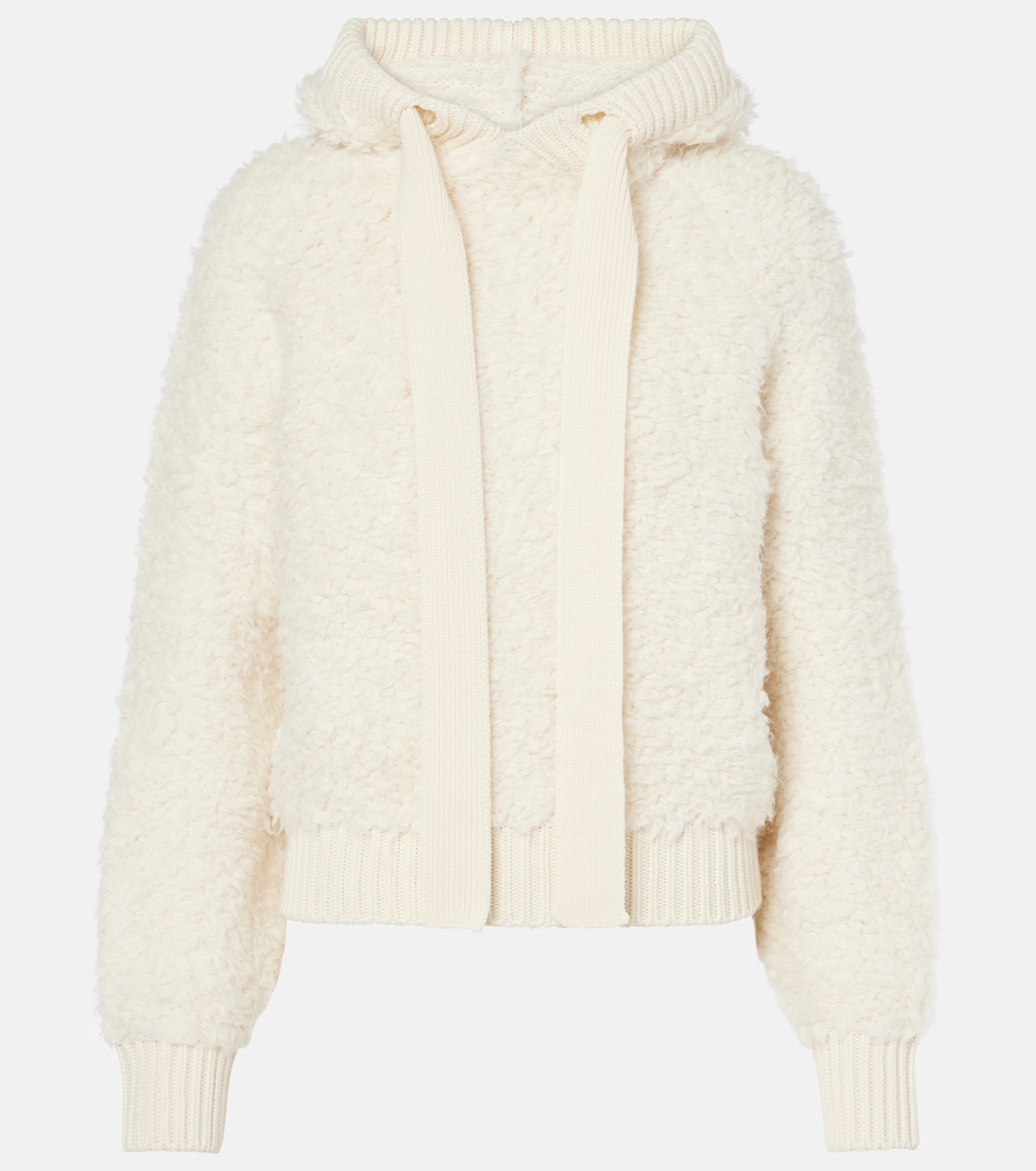 Jennifer wool-blend hoodie | Jet Set