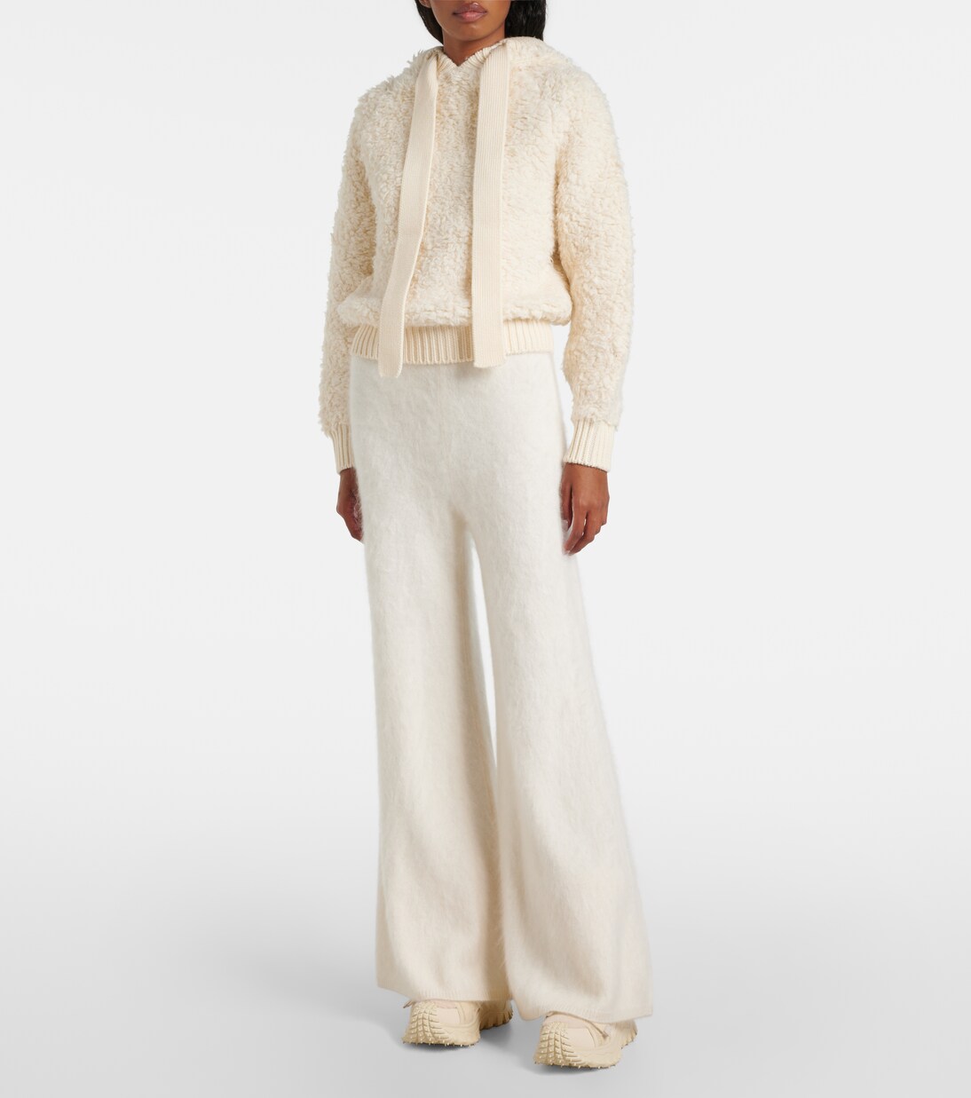 Jennifer wool-blend hoodie | Jet Set