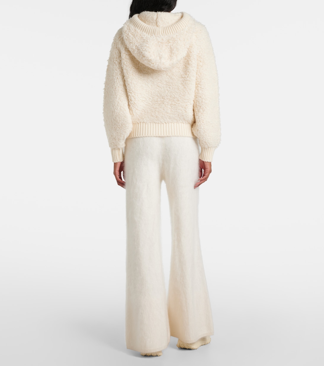 Jennifer wool-blend hoodie | Jet Set