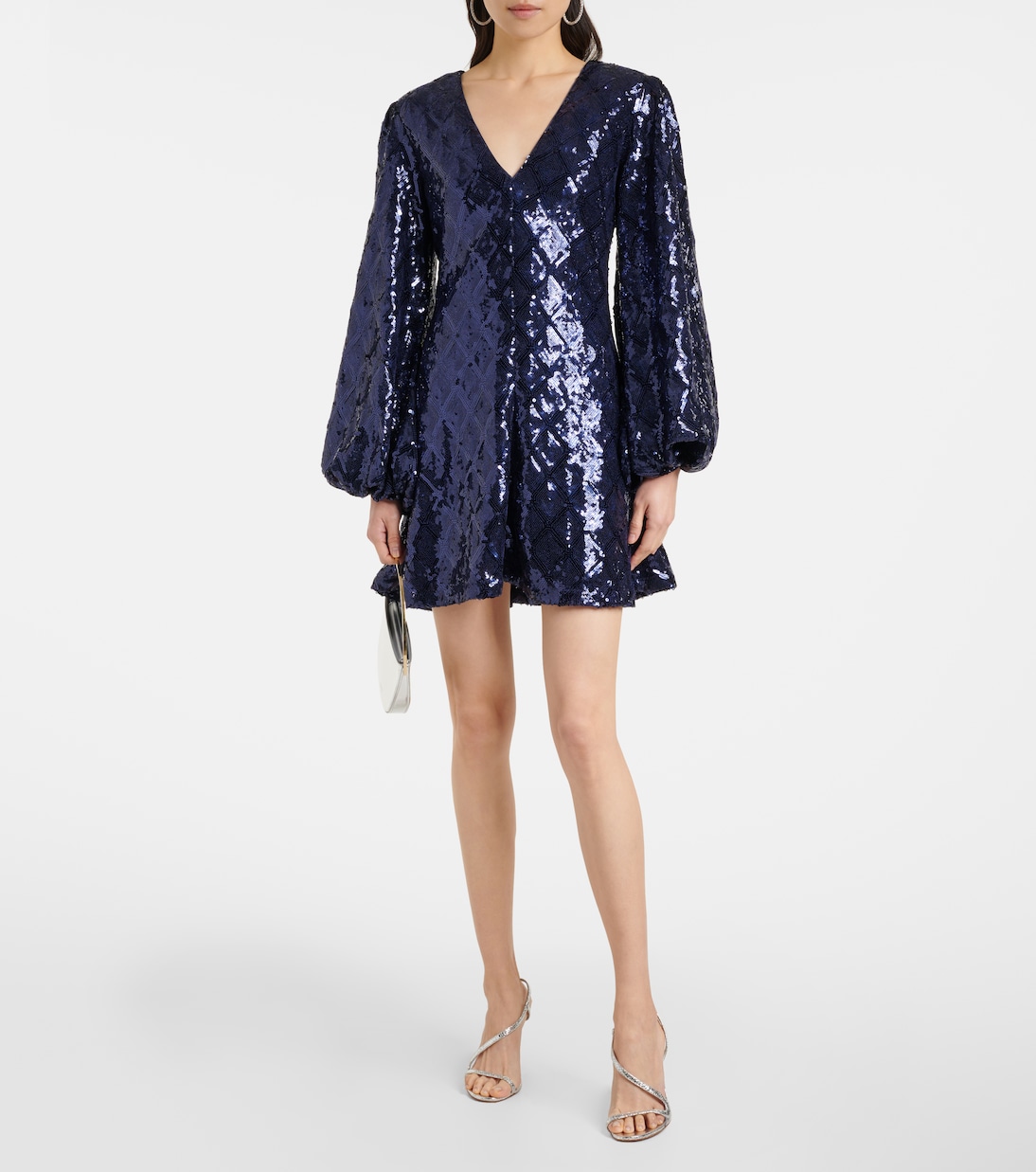 Minikleid mit Pailletten | Rotate