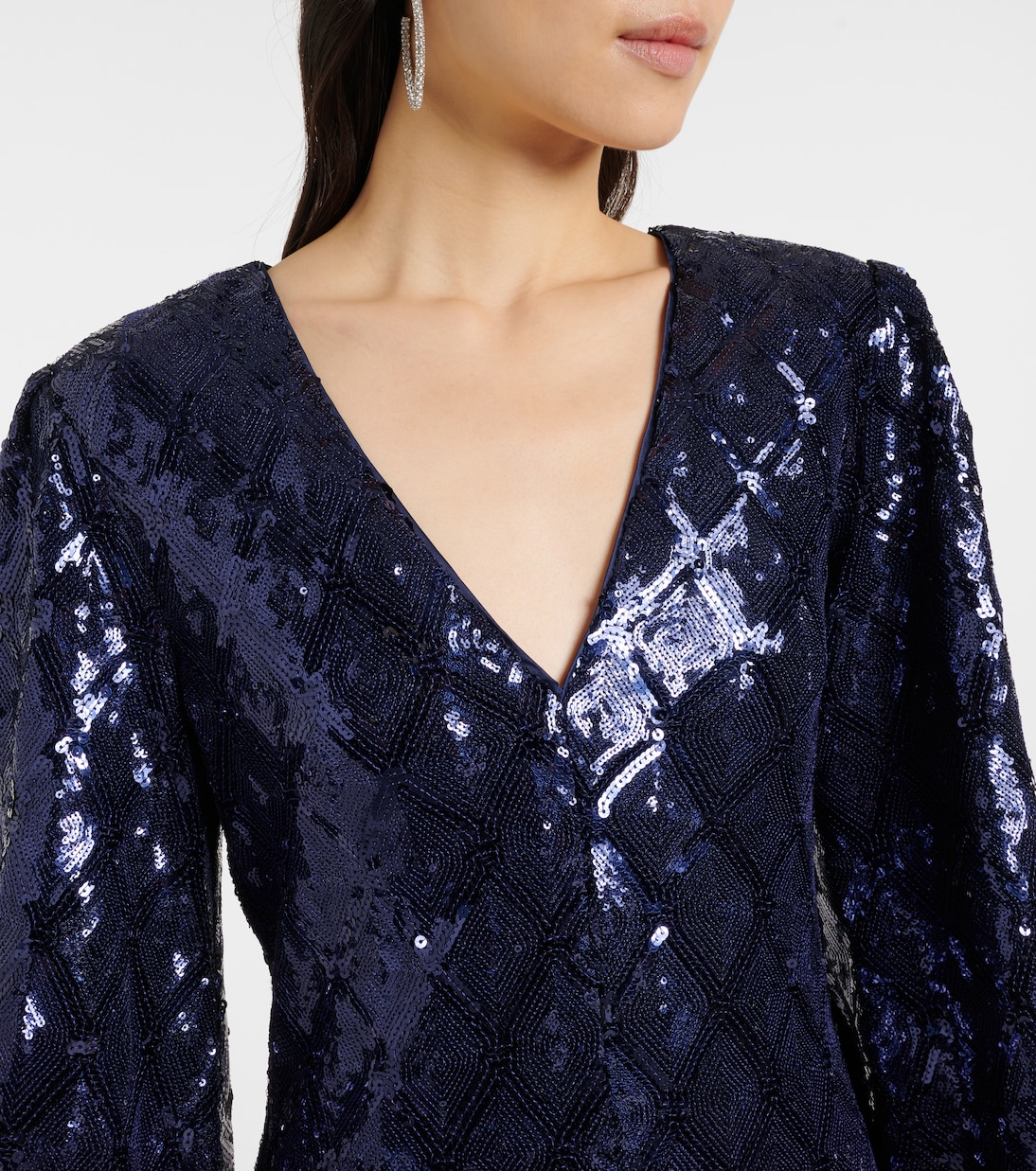 Minikleid mit Pailletten | Rotate