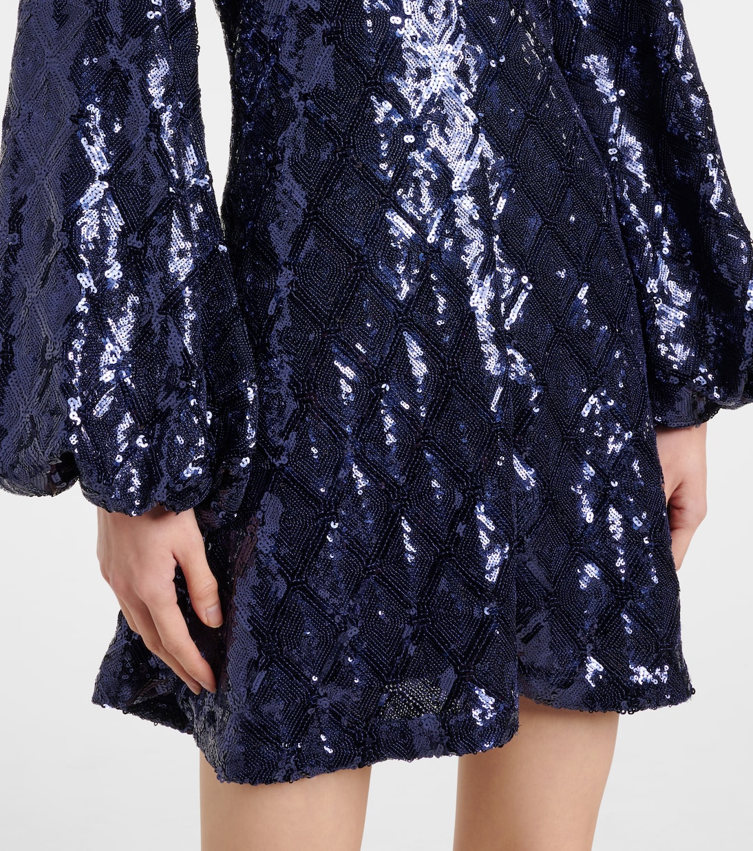 Minikleid mit Pailletten | Rotate