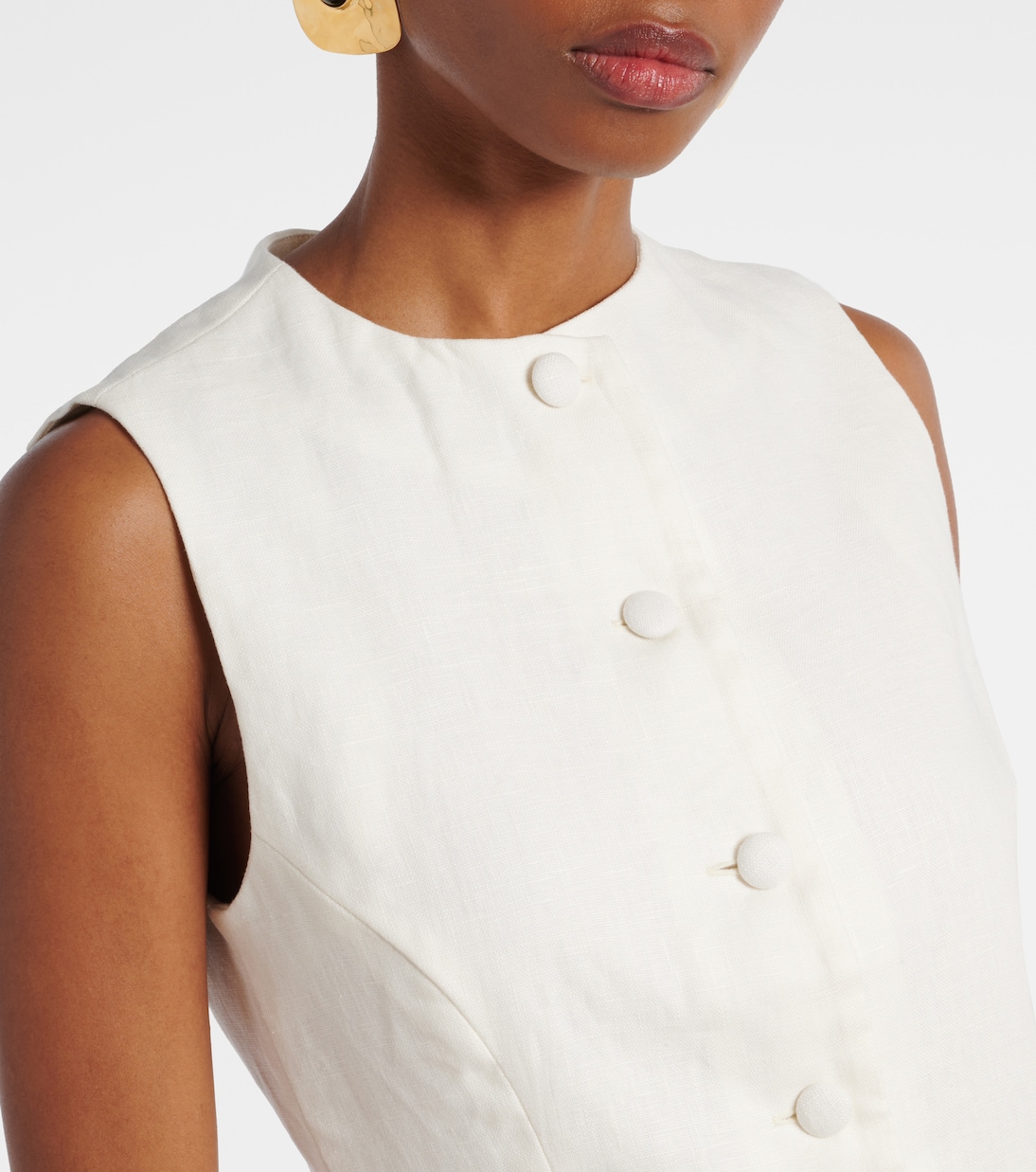 Weste Jane aus Leinen | Faithfull