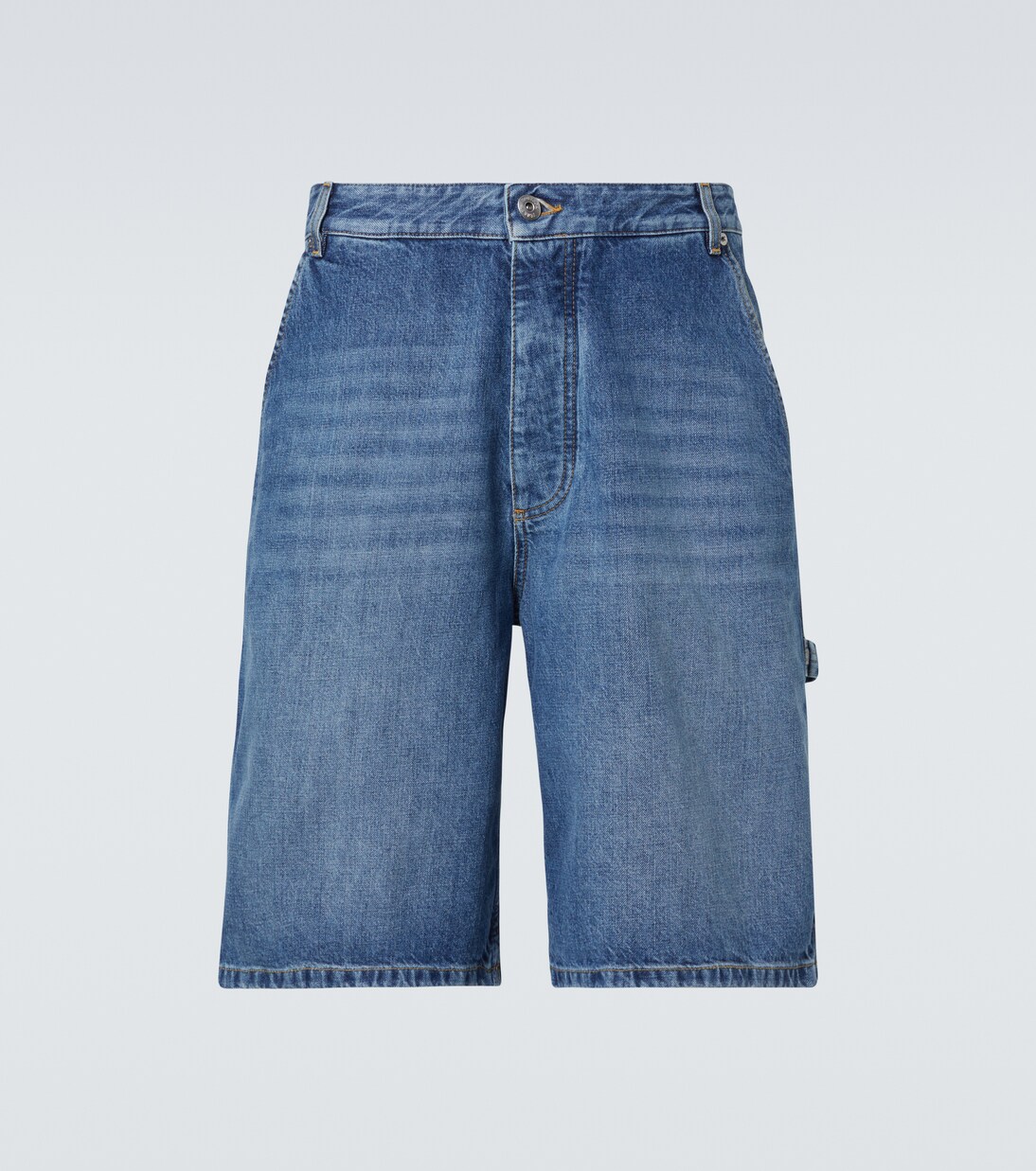 High-Rise Shorts aus Denim | Bottega Veneta