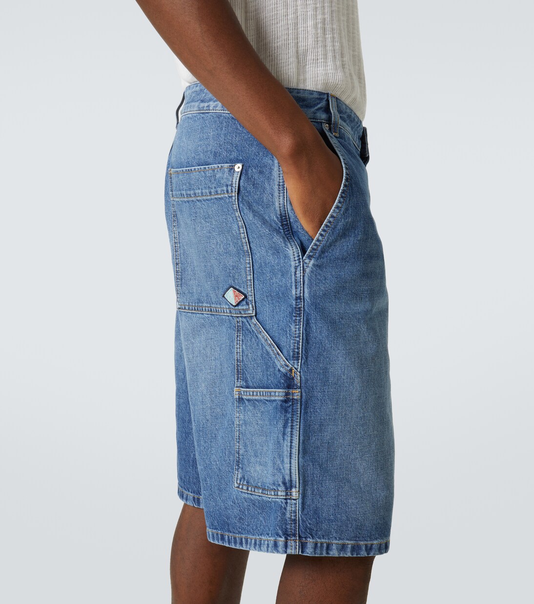 High-Rise Shorts aus Denim | Bottega Veneta