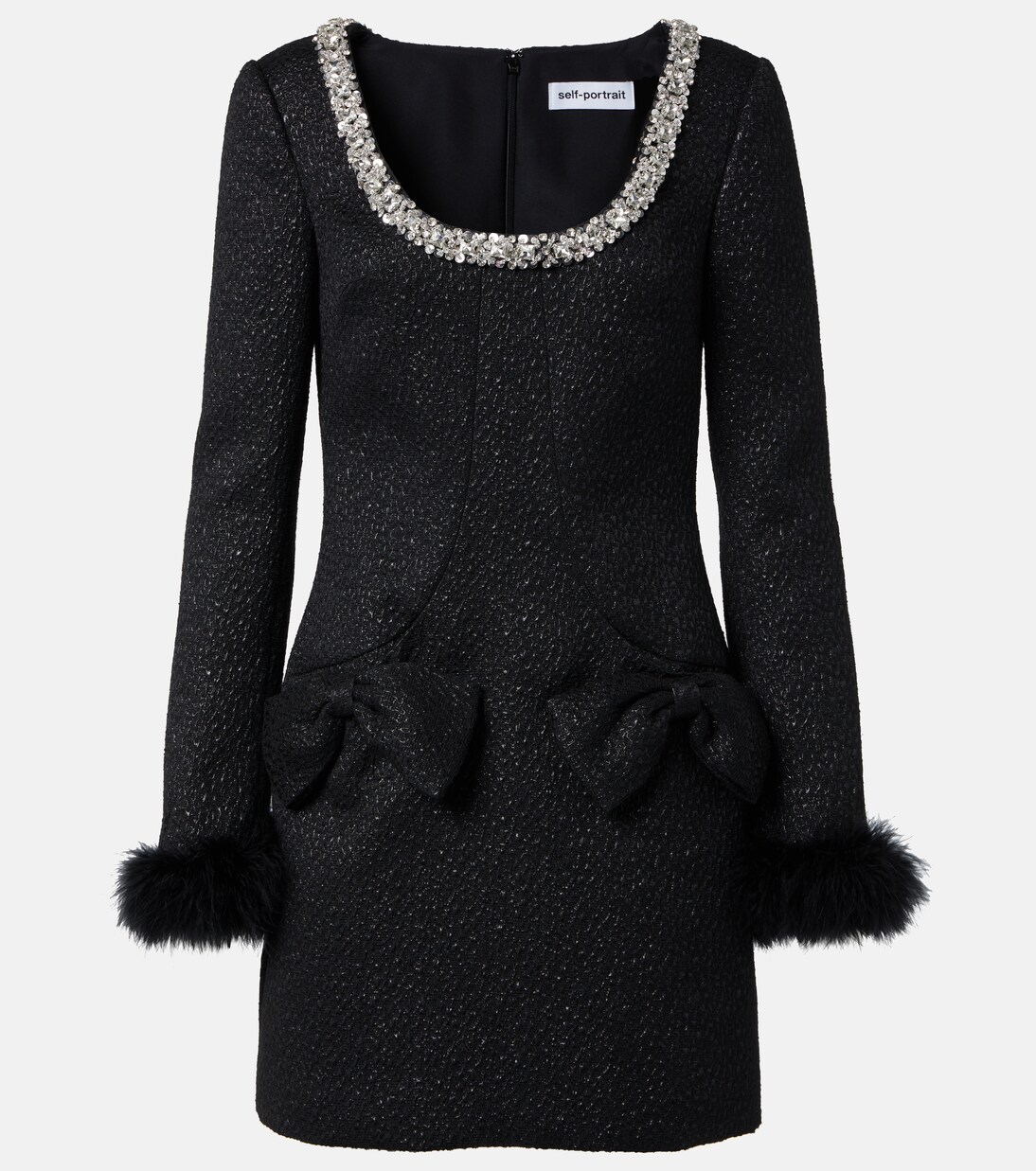 Robe métallisée à sequins | Self-Portrait