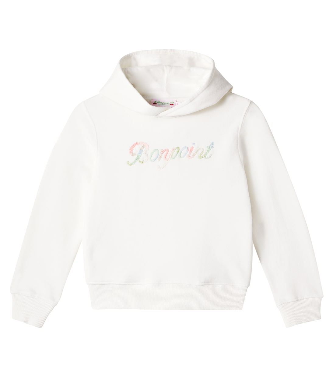 Felpa con cappuccio Tita in pile di cotone con ricamo | Bonpoint