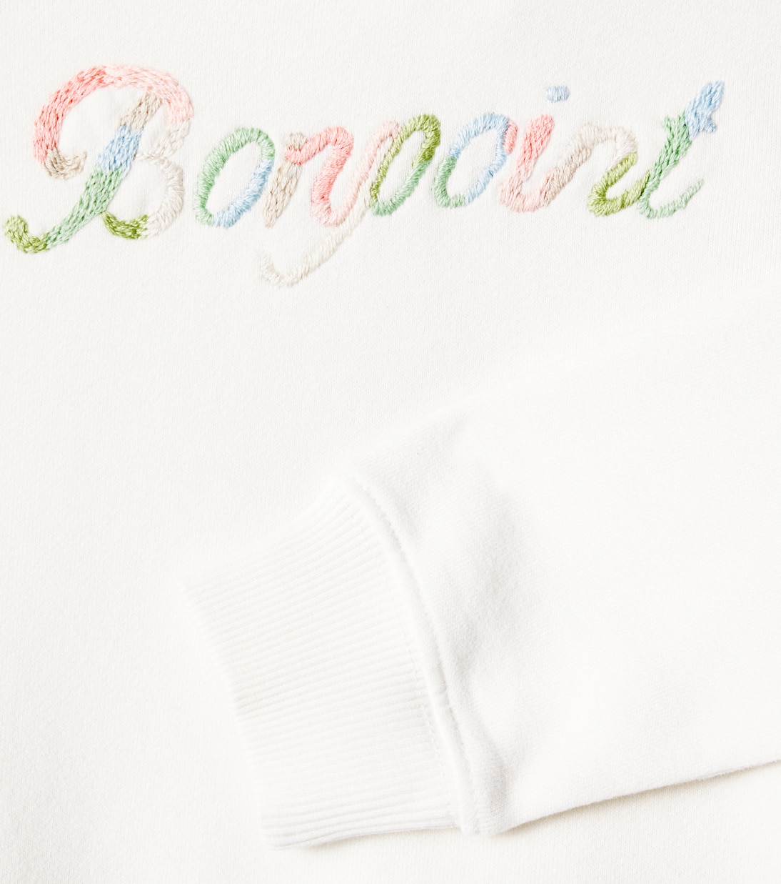 Felpa con cappuccio Tita in pile di cotone con ricamo | Bonpoint