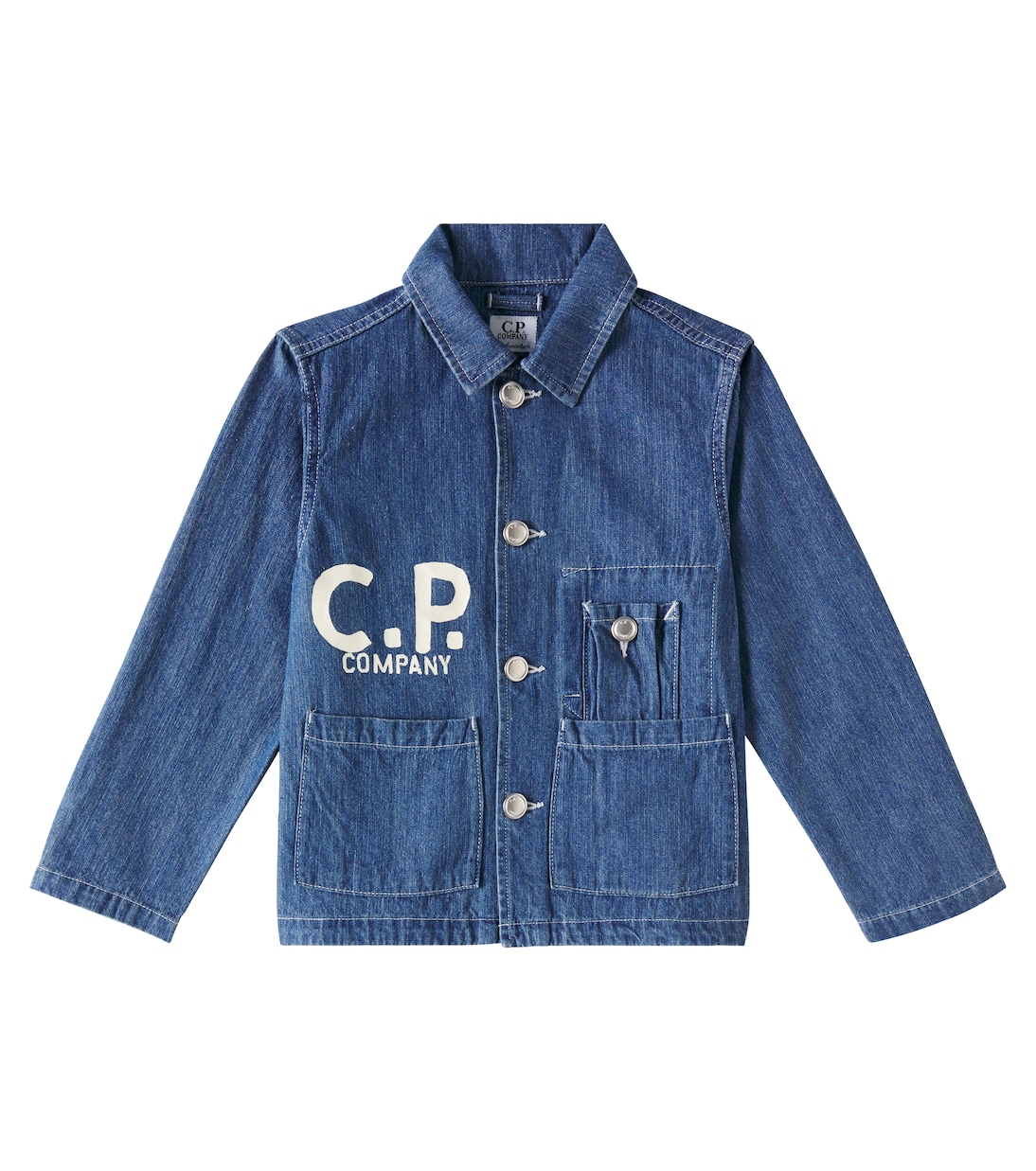 Veste en jean à logo | C.P. Company Kids