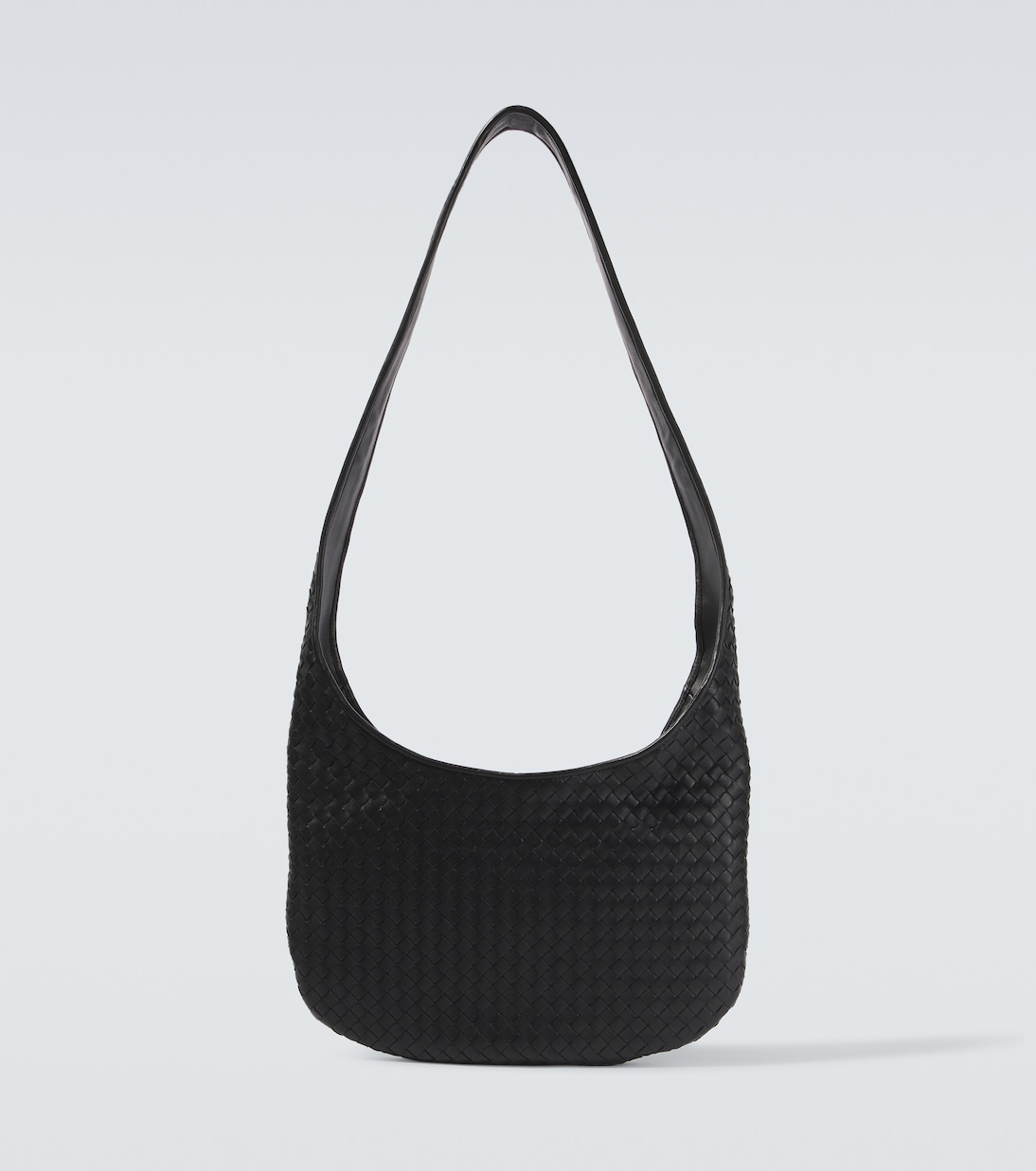 Veneto Intrecciato leather messenger bag | Bottega Veneta