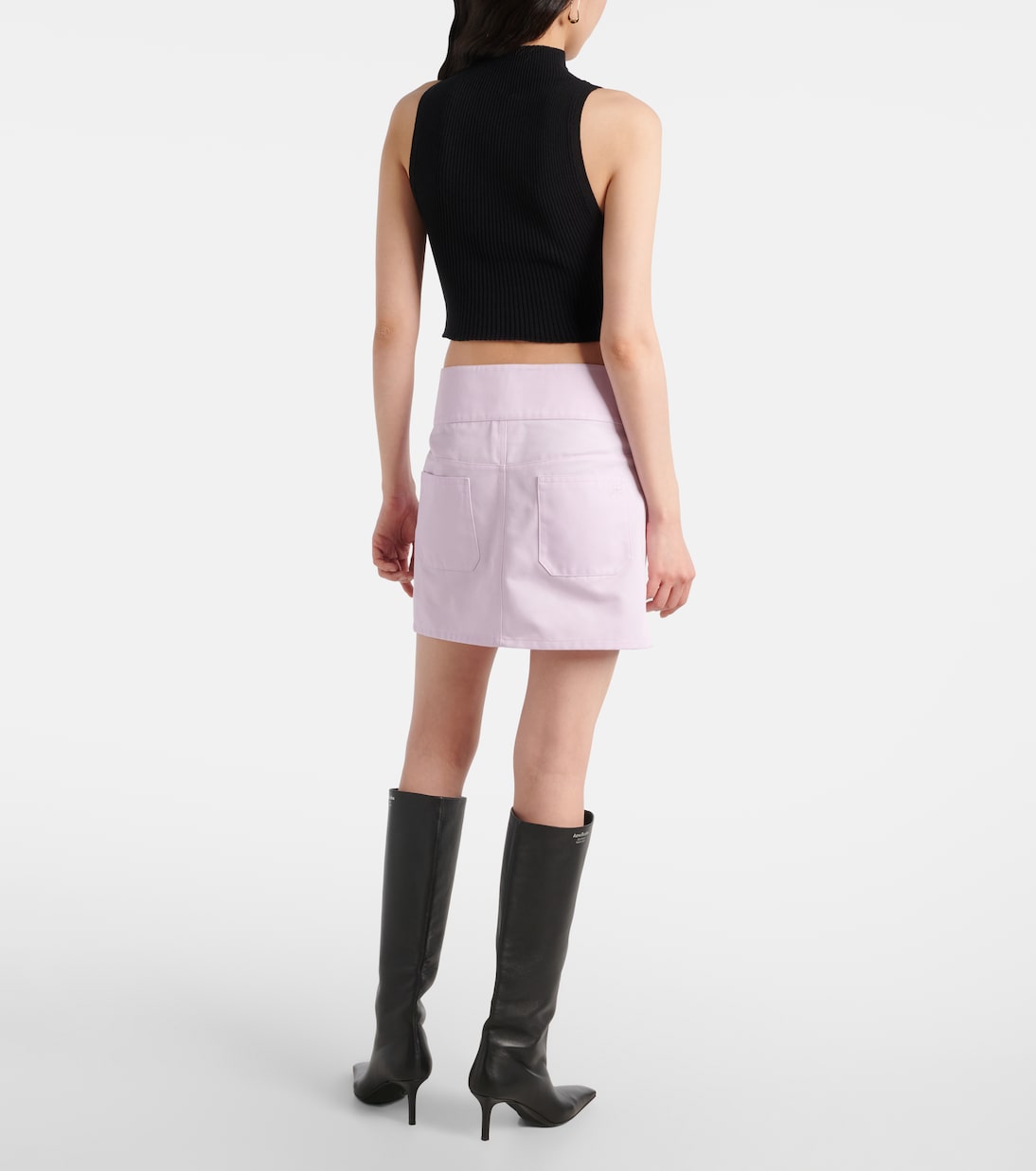 Top aus Baumwolle und Wolle | Courrèges