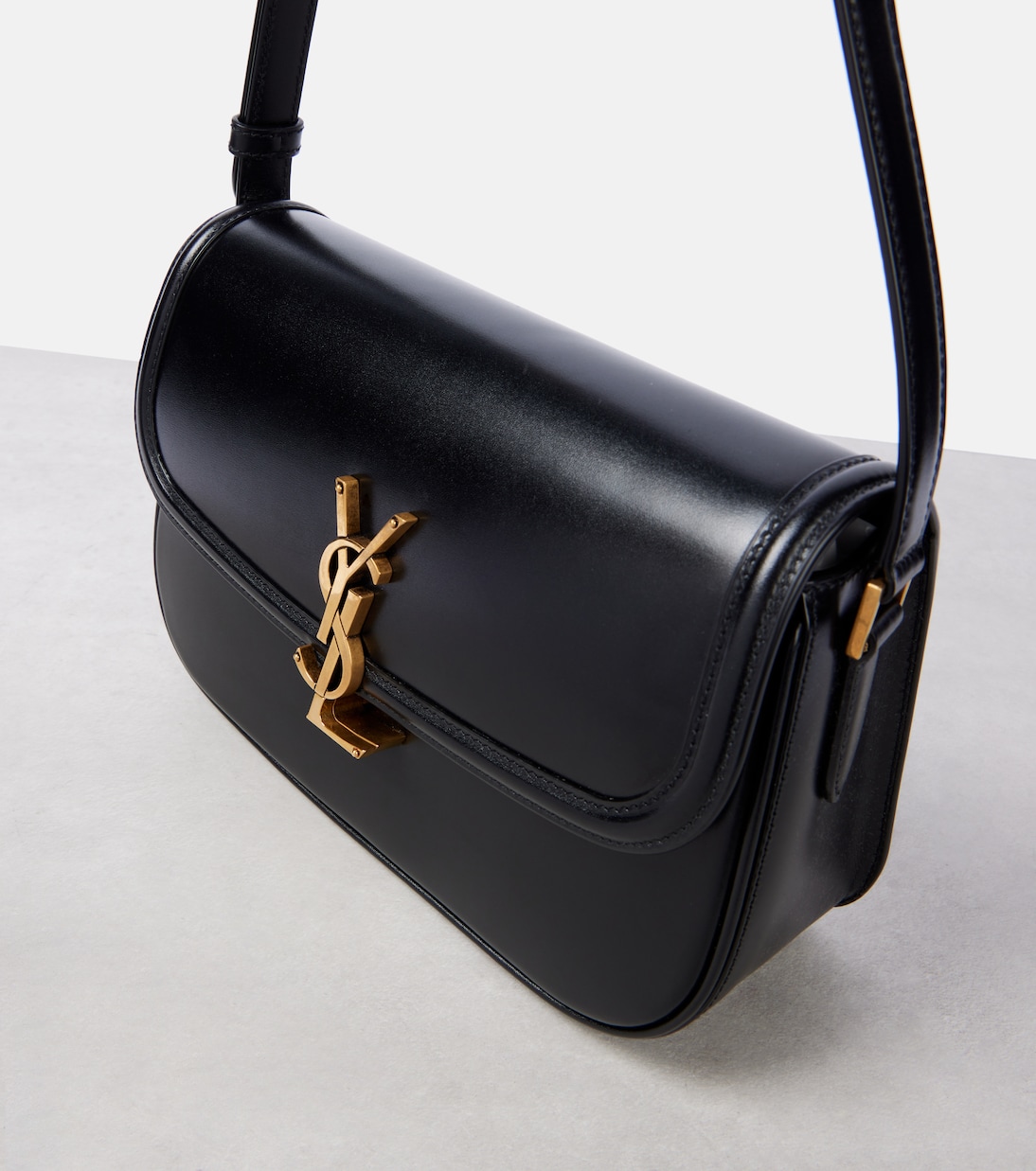 Solferino Small leather shoulder bag | Saint Laurent