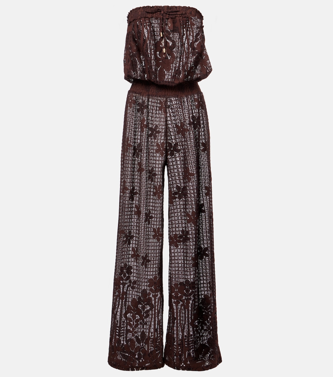 Combi-pantalon Viv en coton mélangé | Melissa Odabash