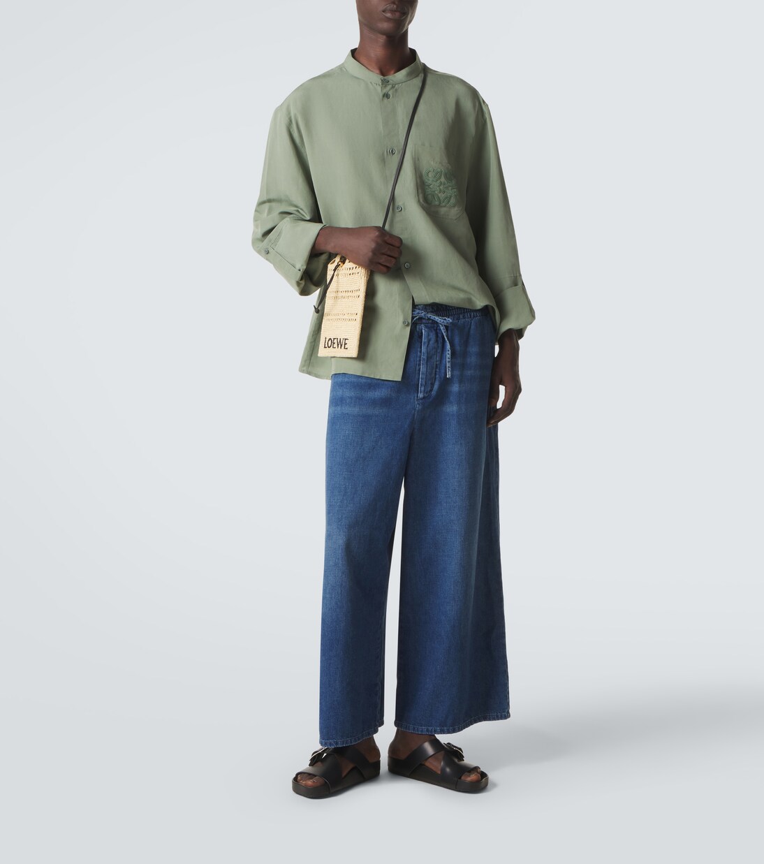 Paula's Ibiza Anagram toile shirt | Loewe