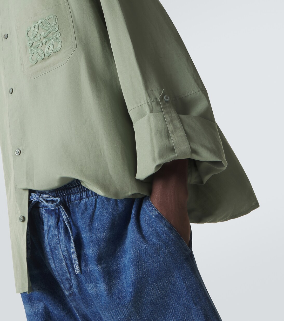 Paula's Ibiza Anagram toile shirt | Loewe