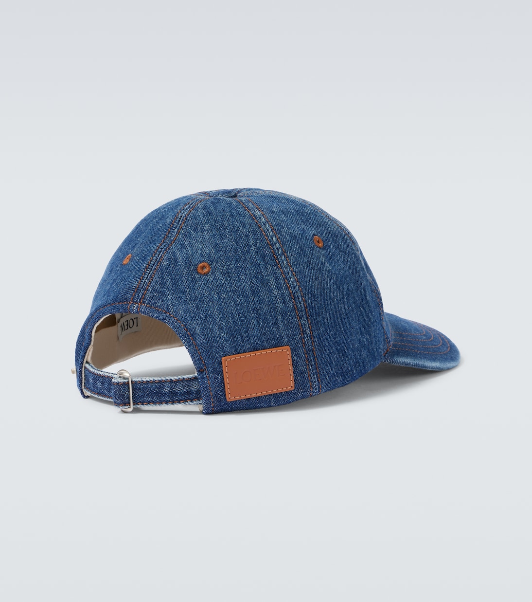 Logo denim baseball cap | Loewe