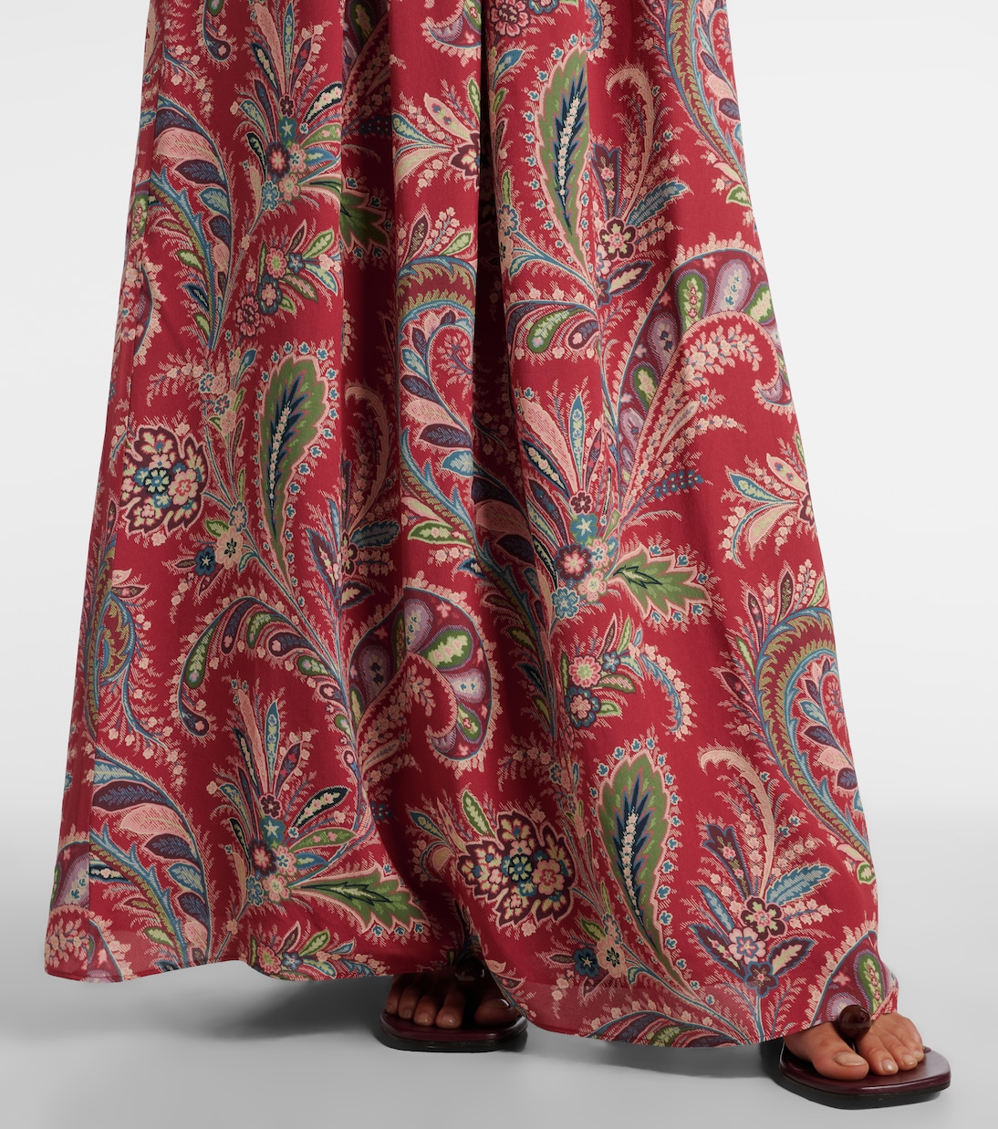 Abito lungo con stampa paisley | Etro