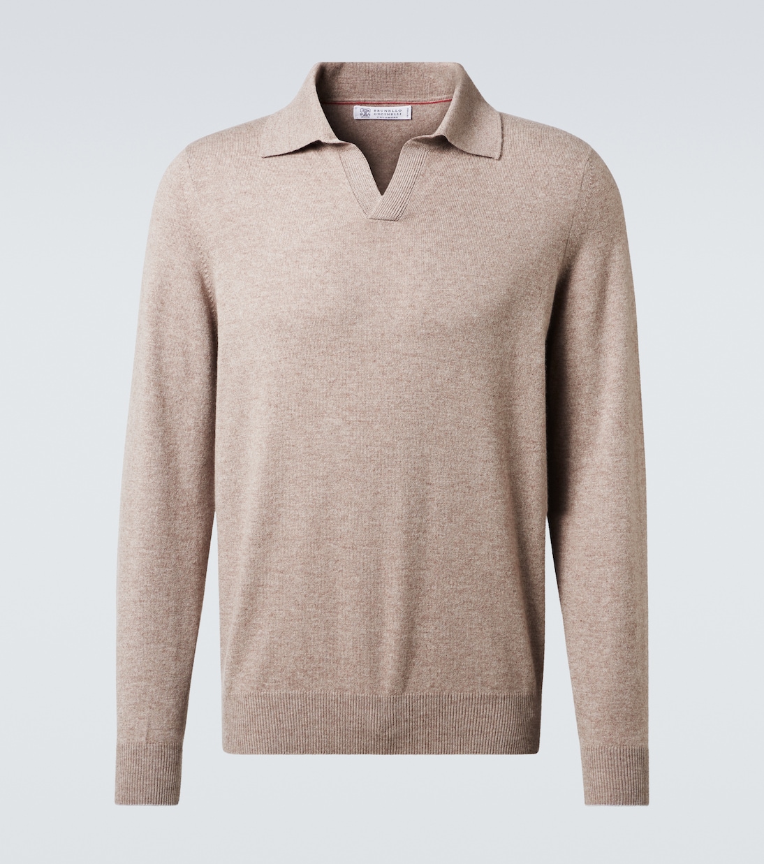 Cashmere polo sweater | Brunello Cucinelli
