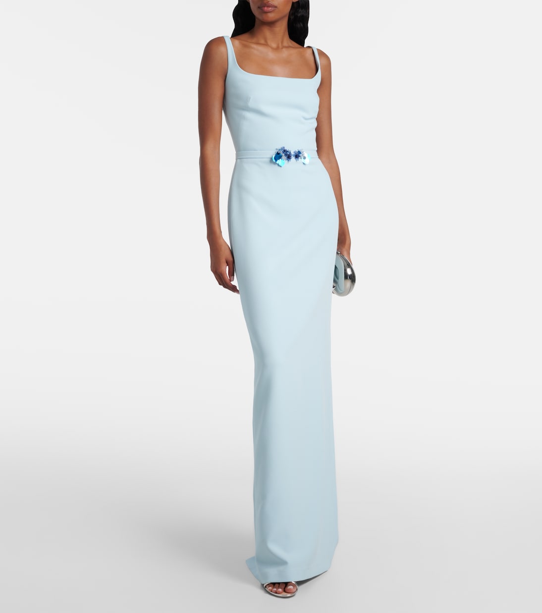 Robe Kristena mit Kristallen | Safiyaa