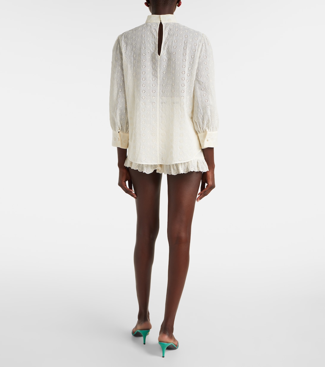 Mossi bow-detail cotton top | Valentino