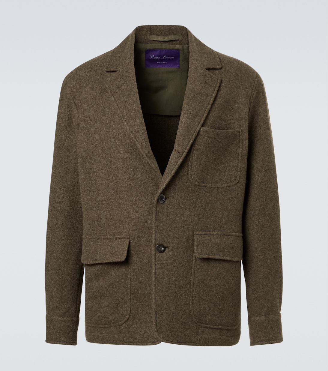 Cashmere and wool twill coat | Ralph Lauren Purple Label