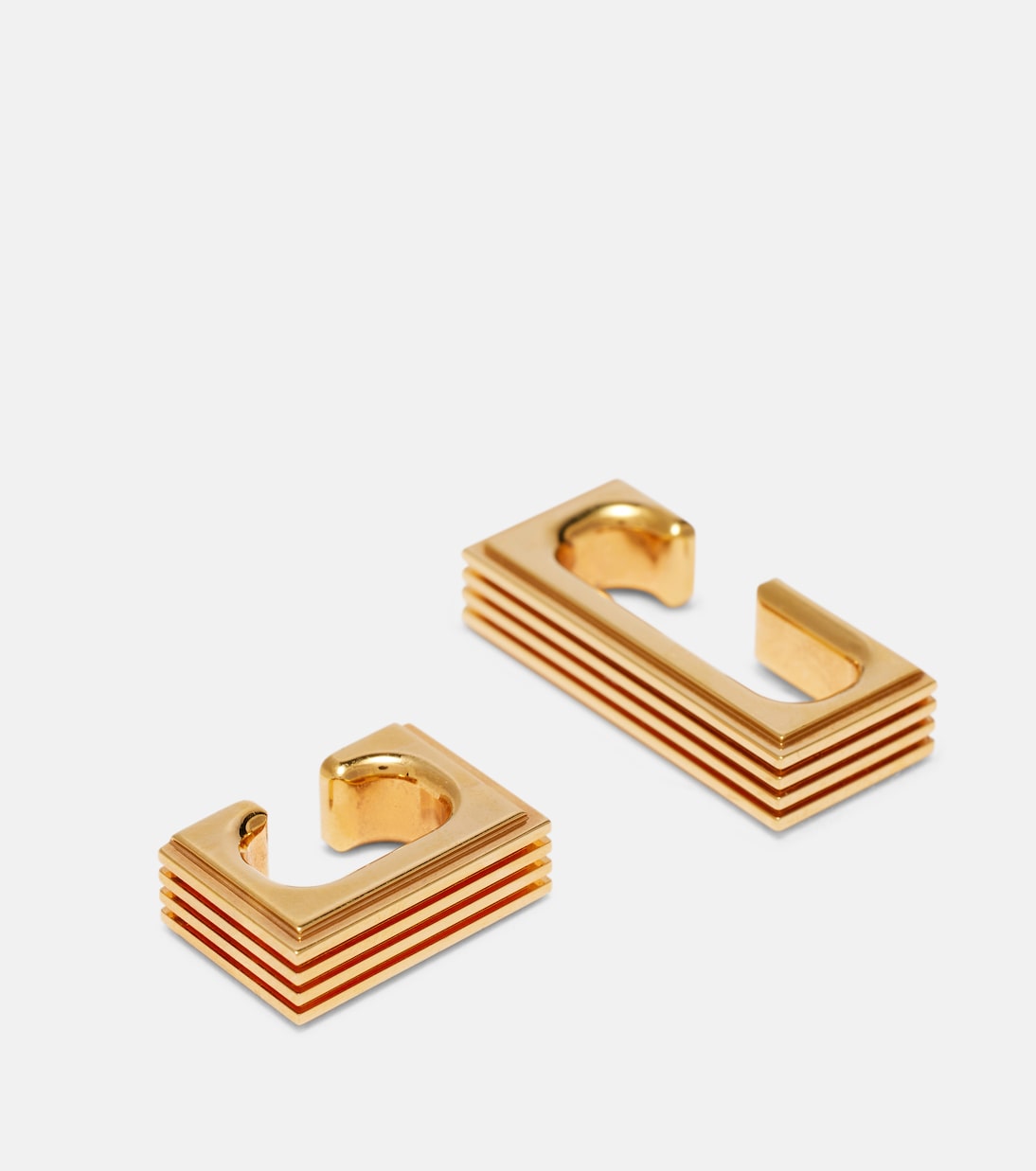 Empire 18kt gold-plated ear cuffs  | Khaite