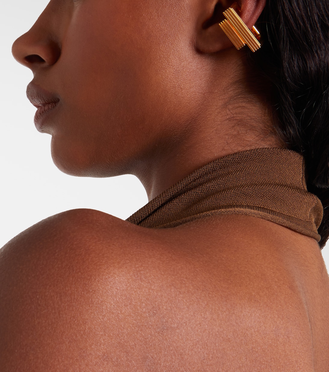 Empire 18kt gold-plated ear cuffs  | Khaite