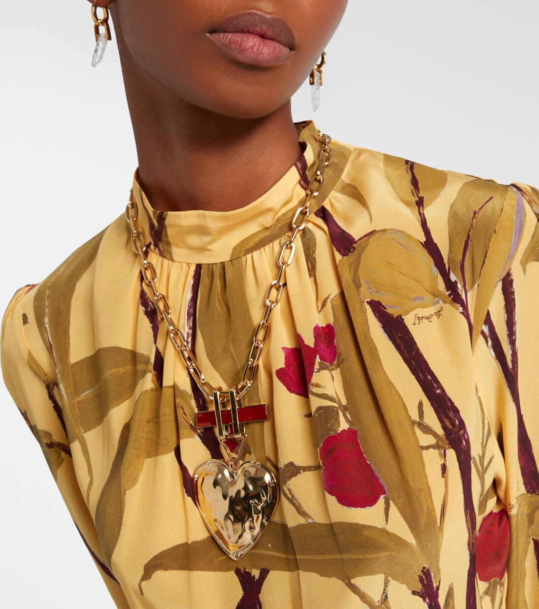 Beating pendant necklace  | La DoubleJ