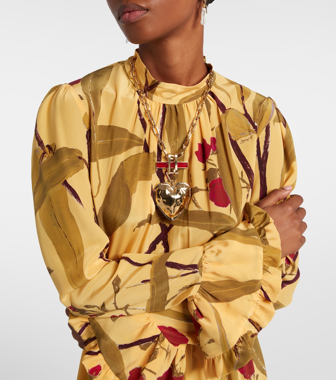 Beating pendant necklace  | La DoubleJ