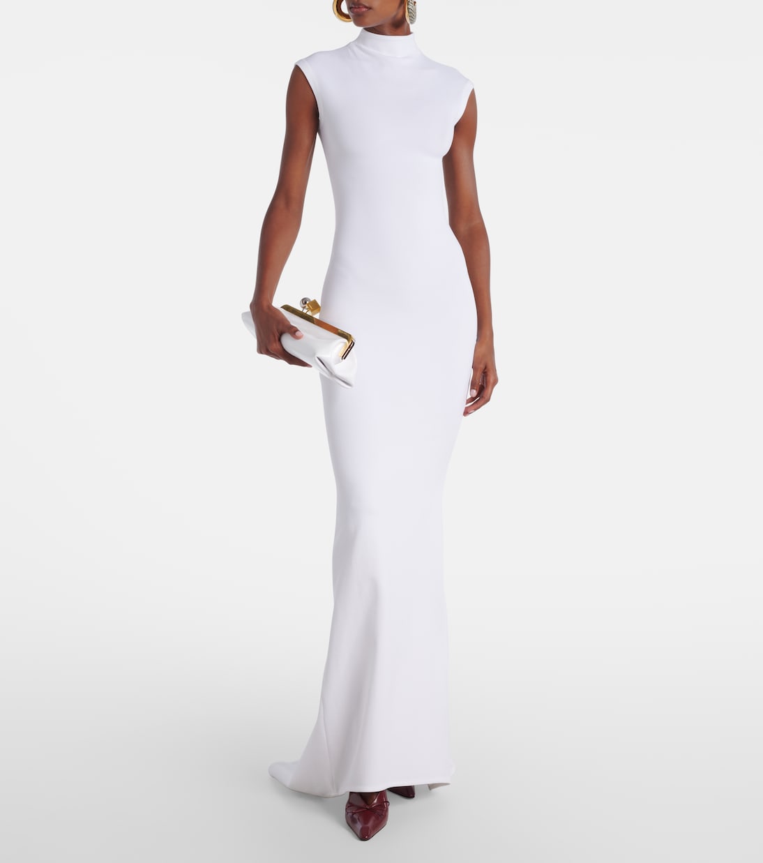 Maxikleid Alba aus Crêpe-Jersey | Jacquemus