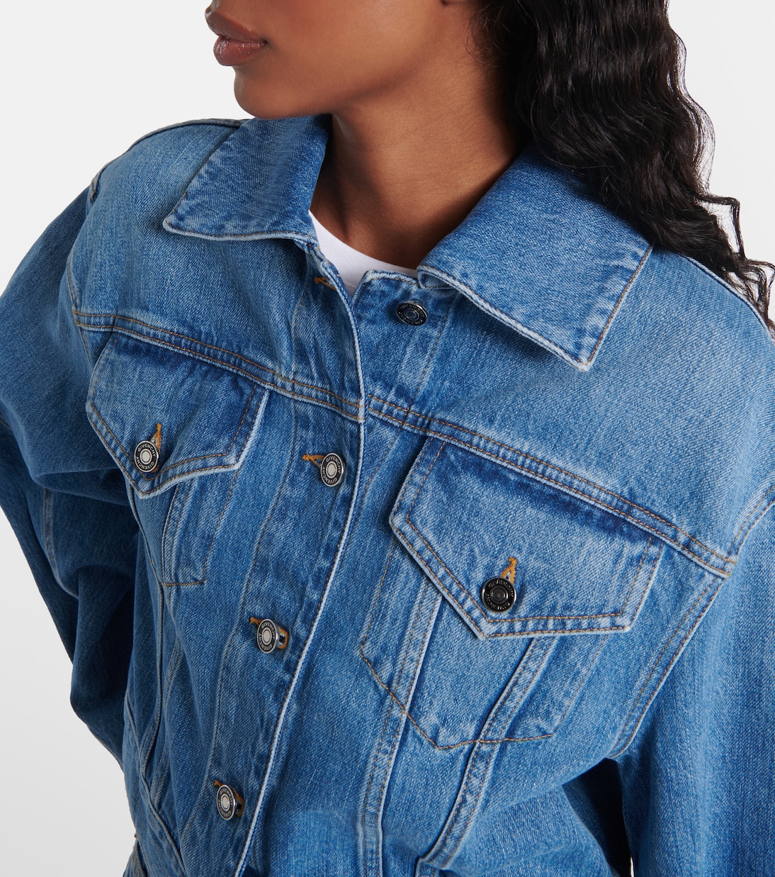 Cocoon denim jacket | Givenchy