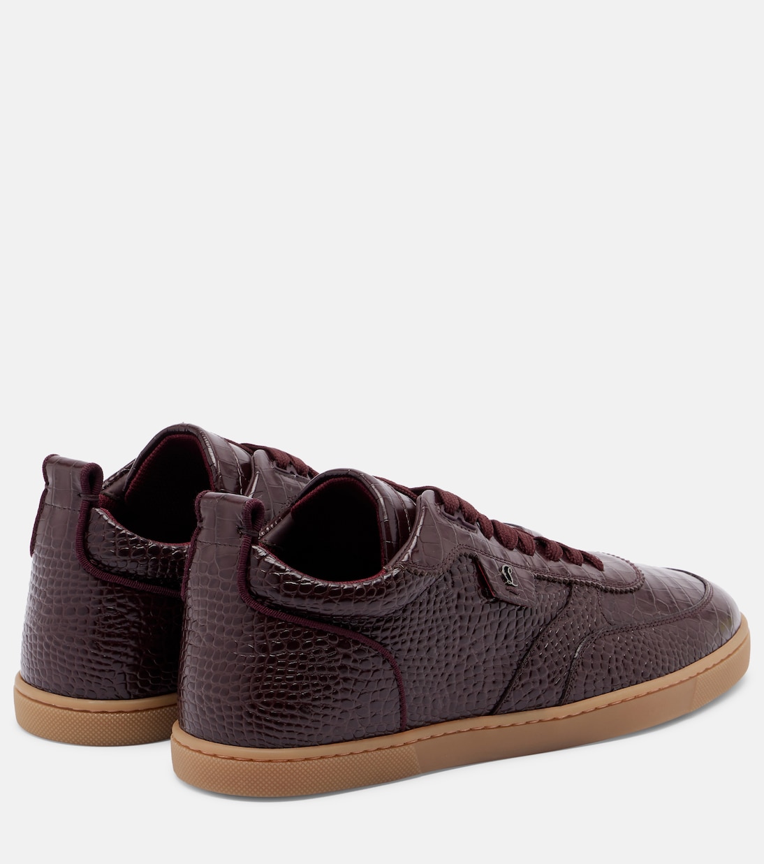 Tutti Rui 크로코 이펙트 레더 스니커즈 | Christian Louboutin