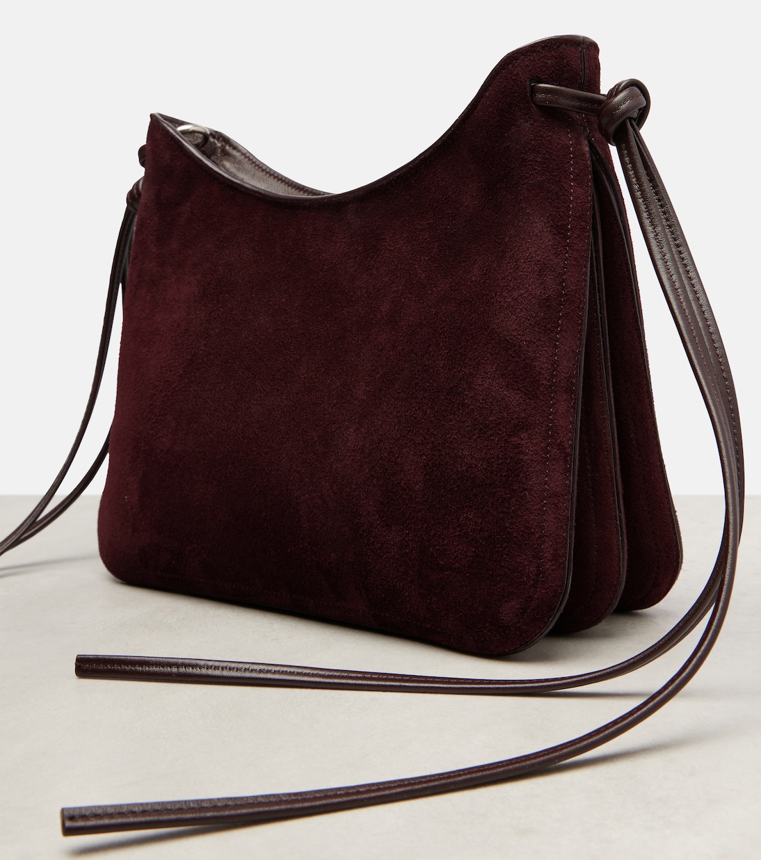 Gig Small suede shoulder bag | Phoebe Philo