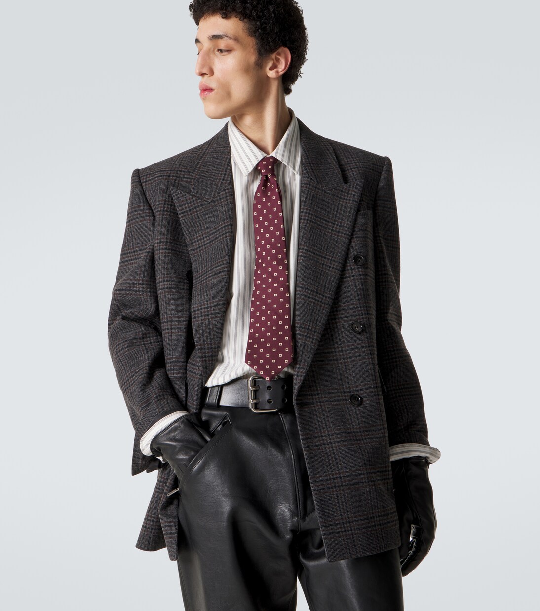 Silk twill tie | Saint Laurent