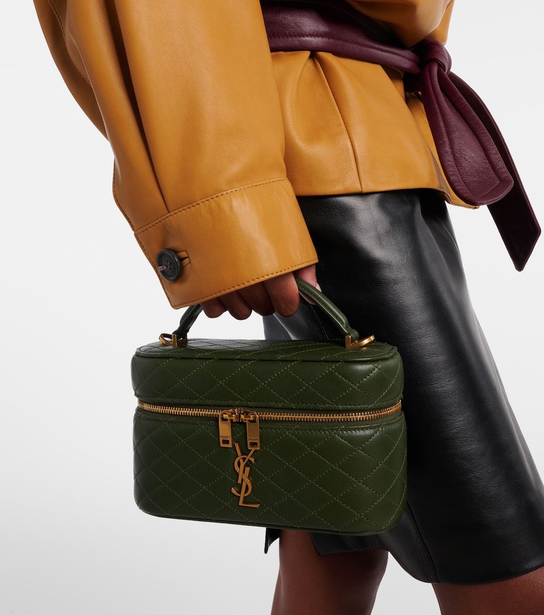 Gaby leather vanity bag | Saint Laurent