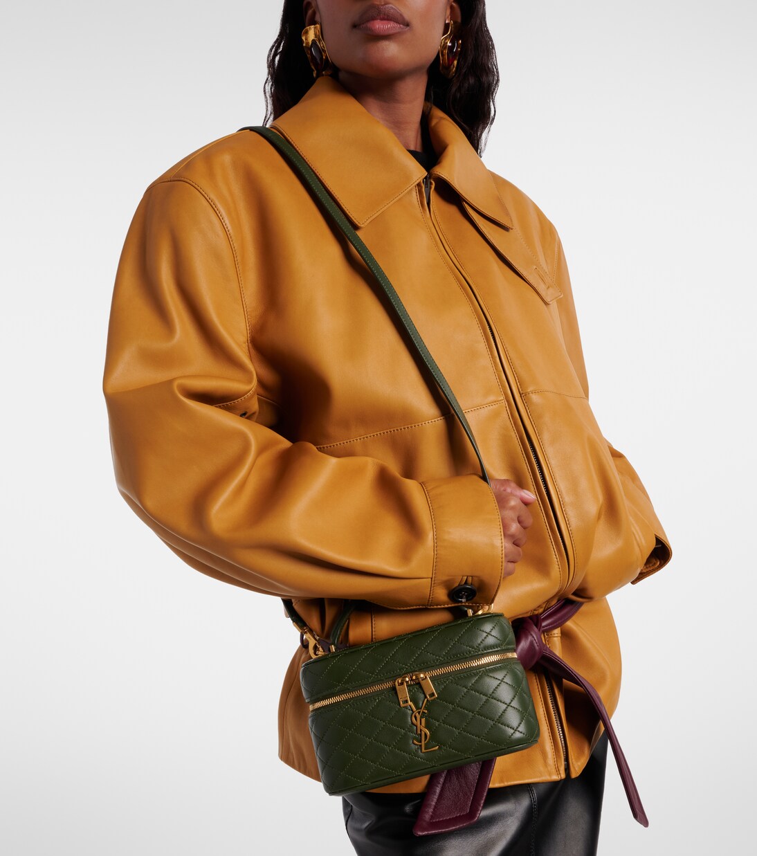 Gaby leather vanity bag | Saint Laurent